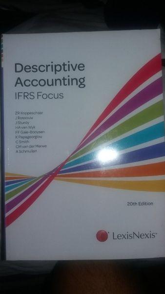 Descriptive Accounting (IFRS Focus)