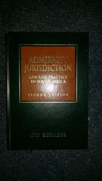 Admiralty Jurisdiction 2nd Edition