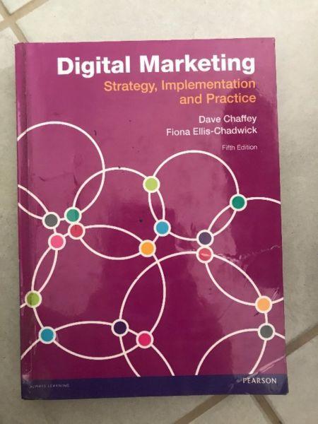 Digital Marketing, Strategy, Implementation and Practice. Dave Chaffey