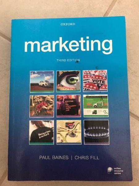 Marketing (Paperback, 3rd Revised edition) Paul Baines, Chris Fill
