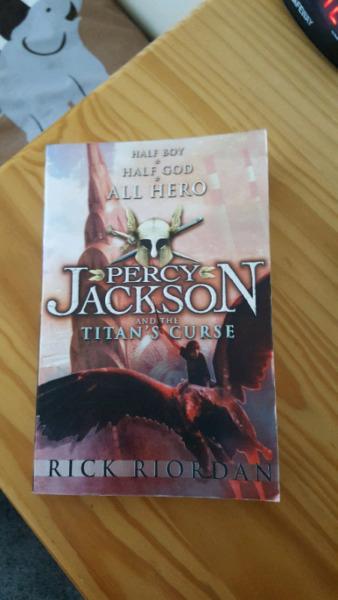 Percy Jackson and the Titan's curse by Rick Riordan