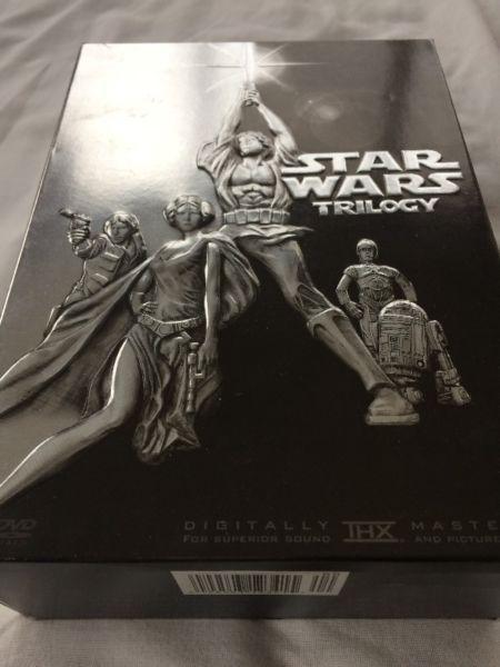 Star Wars Trilogy (DVD, 2004, 4-Disc Set, Widescreen)