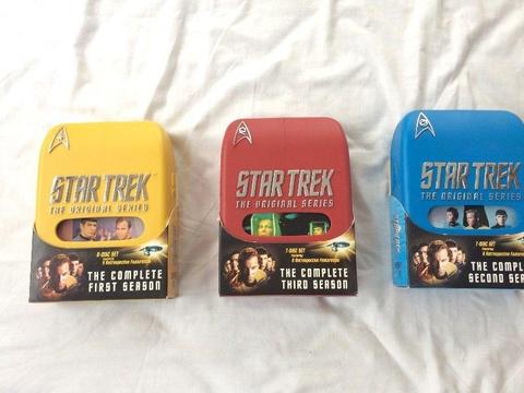 Star Trek: The Complete Original Series (22-DVD Set, 2004) Seasons 1-3