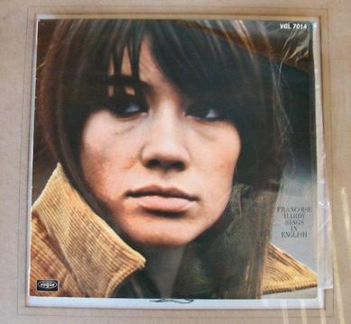 Records Vinyl. Large collection of Francoise Hardy LP’s. including some rare From R70-00