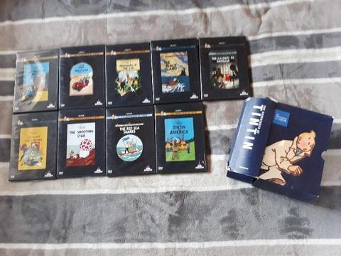 Assorted DVD's of THE ADVENTURES OF TIN TIN