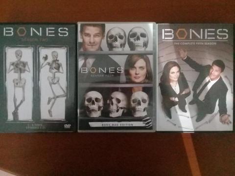 Bones Seasons 2, 4 and 5