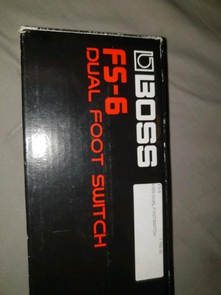 BOSS FS-6 pedal for sale - brand new
