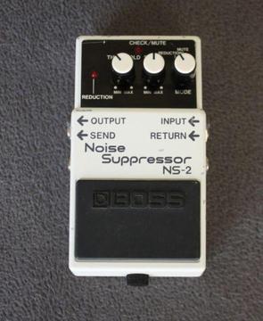 SOLD - Boss NS-2 Noise Suppressor Guitar Effects Pedal