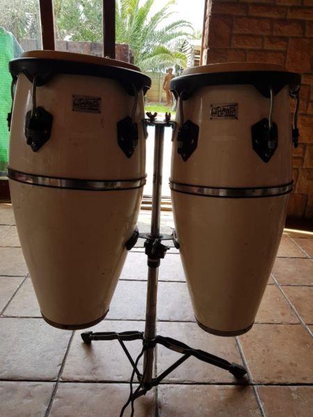 Conga Drums with stand