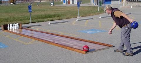 Portable Bowling Alley For Hire
