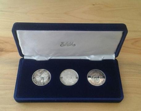 S.A 1988 proof set with x3 silver R1's (Mintage: 3388)