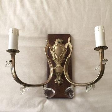 3 Chandelier Lamps Antique