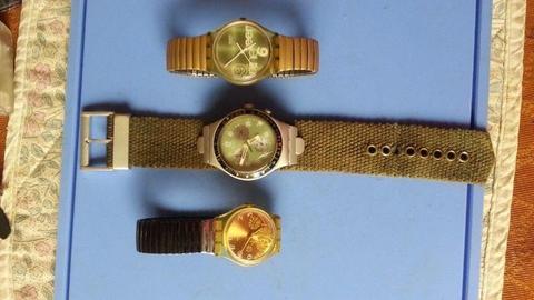 SWATCH MENS AND WOMENS WATCHES 25 TO CHOOSE FROM