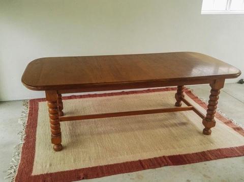 Antique Oak Dining Room Table
