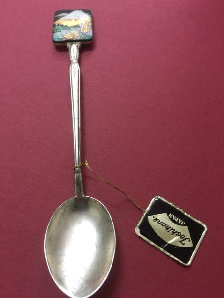 Vintage Japanese Toshikane Sterling Teaspoon