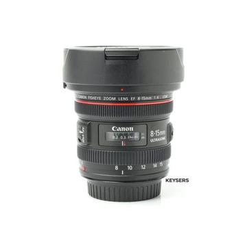 Canon 8-15mm f4 L USM Fisheye Lens