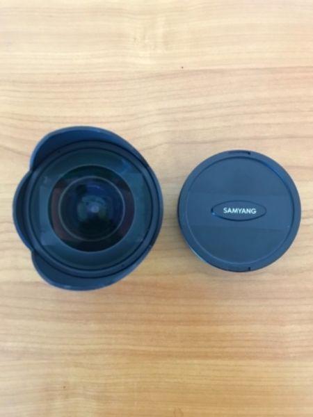 Rokinon (Samyang) 14mm f/2.8 FishEye Lens For Canon