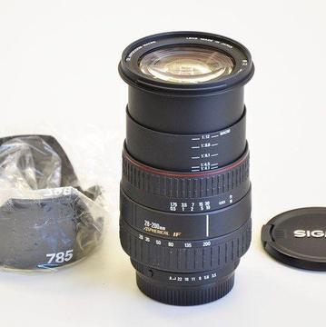 Sigma 28-200mm Lens for Pentax Cameras
