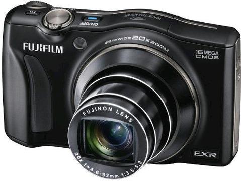 Fujifilm FinePix F800EXR Camera - Black (16MP, 20x Optical Zoom) 3 inch LCD