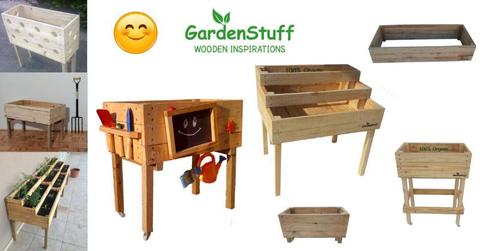 Flower Boxes, Planters and Raised Garden Beds from GardenStuff