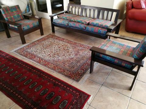 QUALITY SOLID WOOD Patio set or lounge suite!