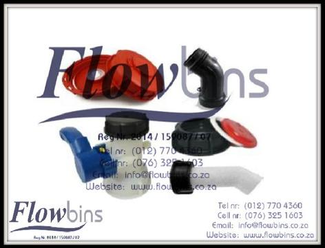1000L Flowbins (IBC): Adaptors, Spares, Piping & Fittings from R22
