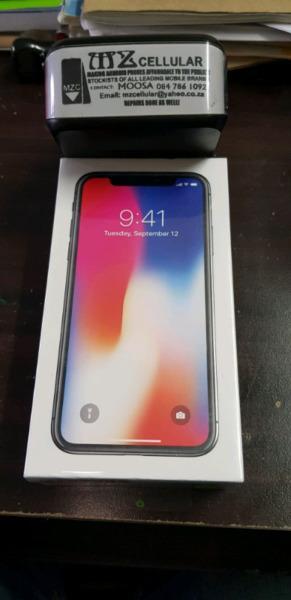 Apple iPhone X 256gb Space gray brand new sealed