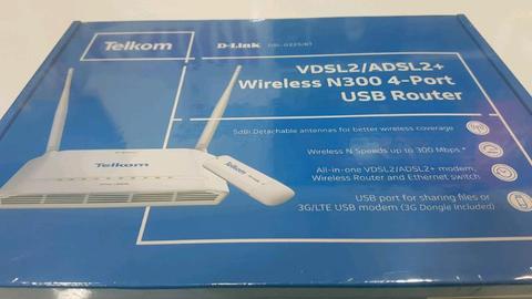 Wireless Router + Dougle for sale