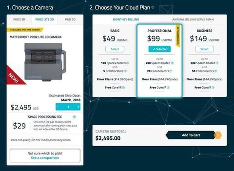 Sealed Matterport Pro 2 Lite Camera