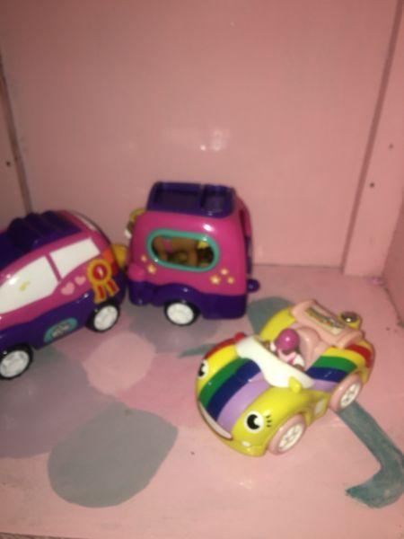 Kids girl toy cars