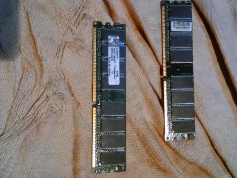 DDR2 Ram 2x 256mb ram