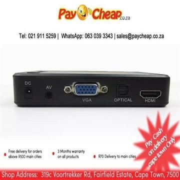 MP023 Mini 1080P Full HD Media Player HDMI AV SD USB Media Player