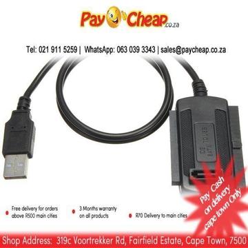 USB 2.0 to SATA/IDE Multi Hard Drive Adapter- Disc Drive Adapter Sata/IDE/Notebook/Desktop/Laptop