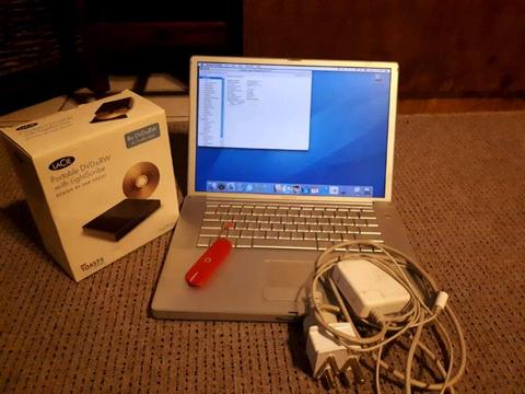 Apple Mac PowerBook G4 Laptop 1.67Ghz