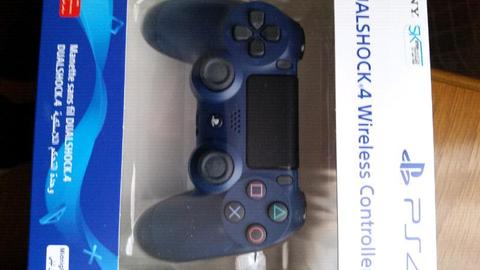 PS4 Controller New Sealed Midnight Blue