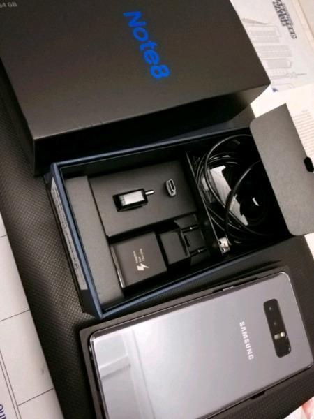 Samsung Galaxy Note 8 Orchid Grey With Box For Sale