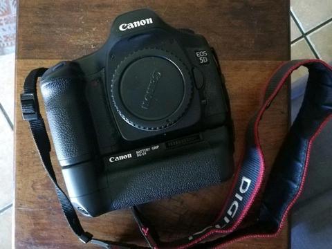 Canon D5 mark 1 with accessories