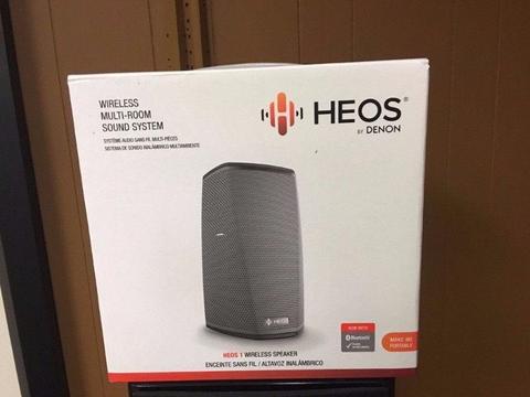 denon heos 1 hs2 wireless speaker still Sealed