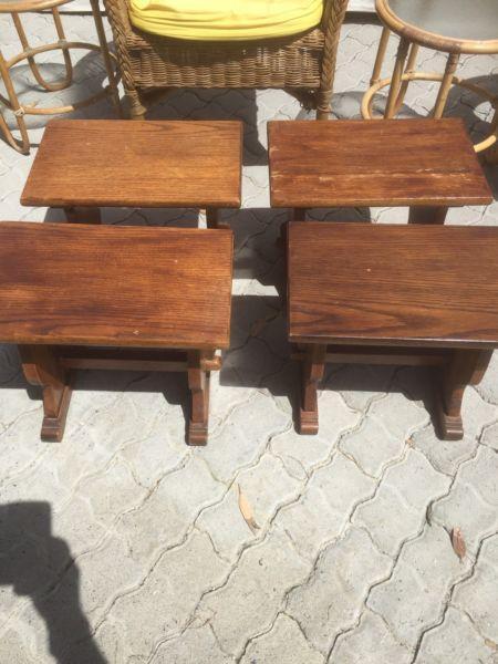 Oak Side Tables