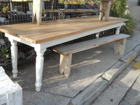 Reclaimed wood Table