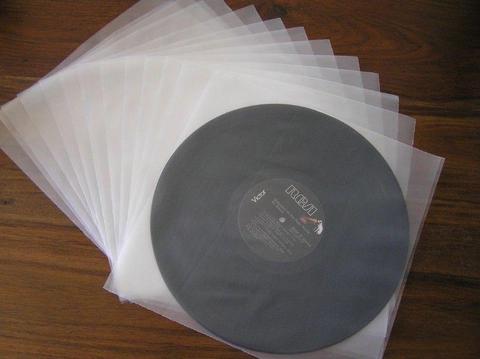 Vinyl Anti-Static Frosted inner sleeves (new) R100 /50 sleeves