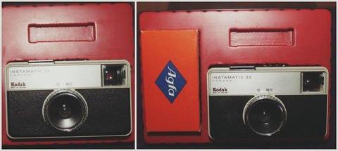 Kodak Instamatic 33 Camera - Vintage Cameras