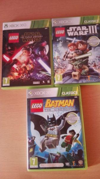 Xbox 360 Lego games