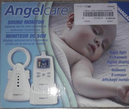 Angel care sound monitor