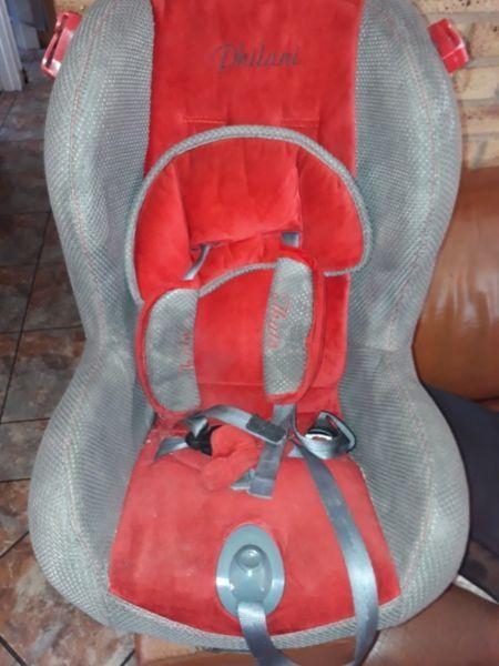 Car seat for baby, in perfect condition