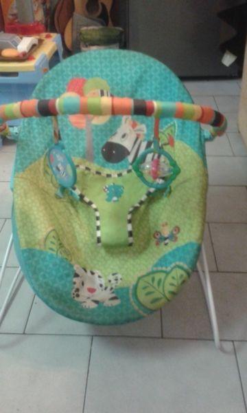 Bouncy Chair, Play Mat & Bath Chair