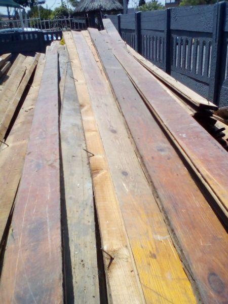 150mm Oregon pine floorboards for sale