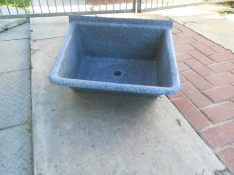 Plastic wash trough