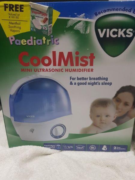Humidifier Coolmist Mini Ultrasonic paediatric Vicks