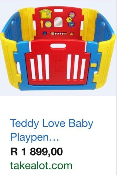 Kids play pen (preloved/used)